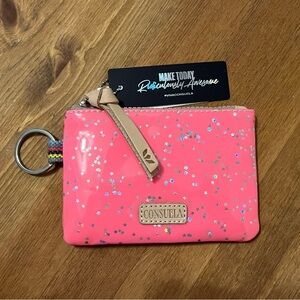 Consuela Pink Starry Wristlet